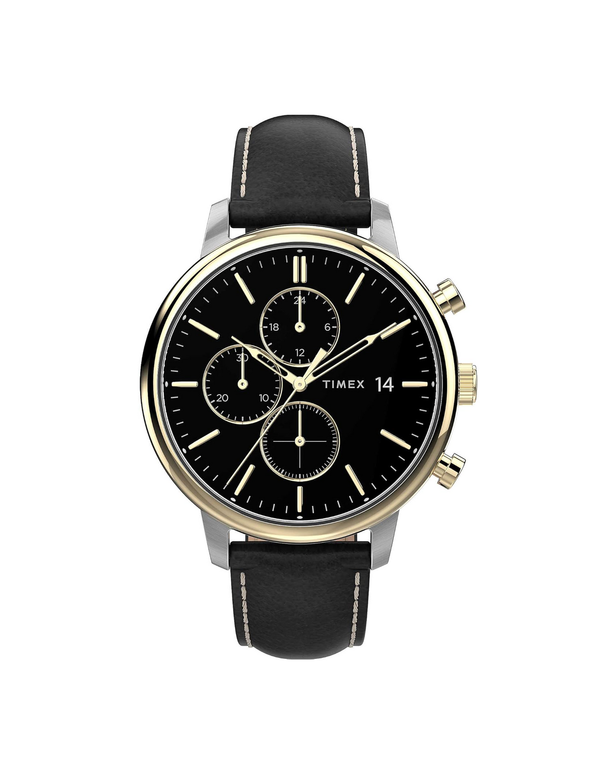 TW2U39100VQ Chronograph Leather Watch
