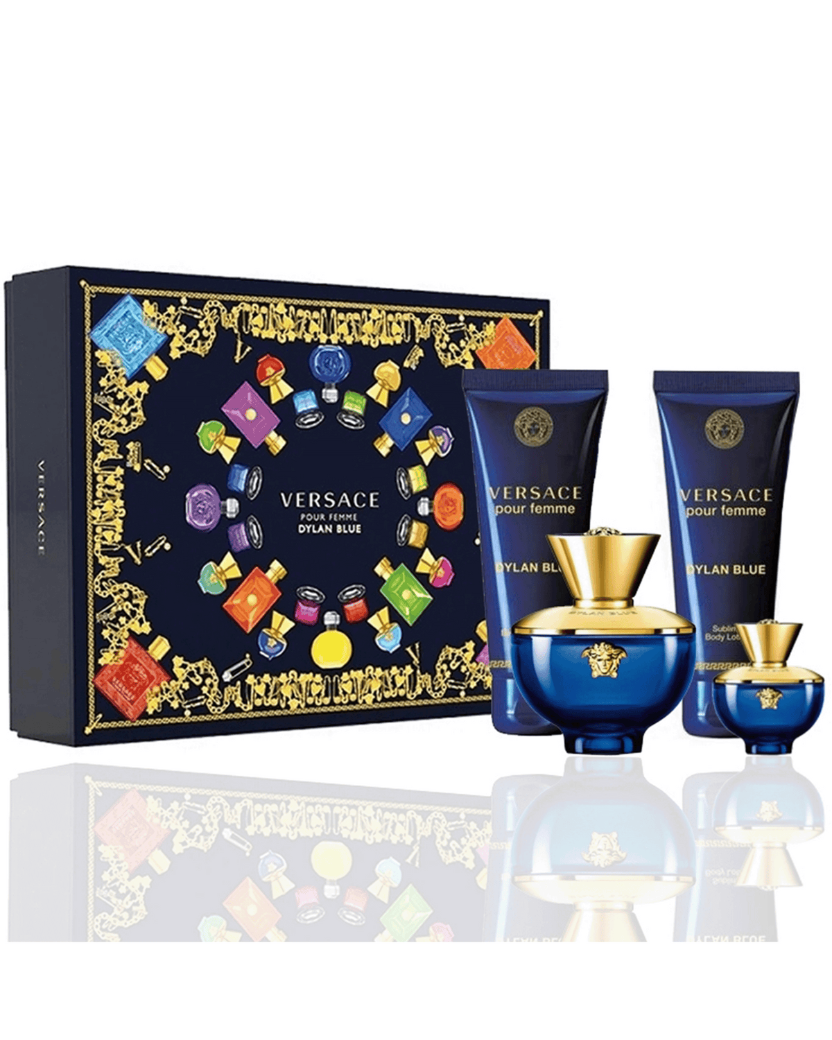 Versace Dylan Blue Women gift set contents