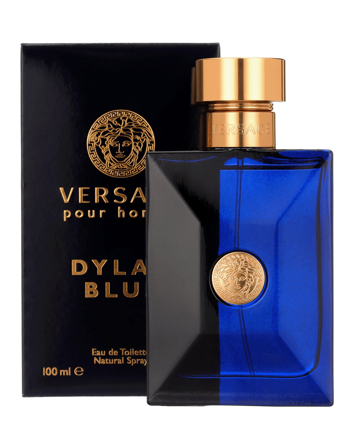 Versace Pour Homme Dylan Blue bottle and box