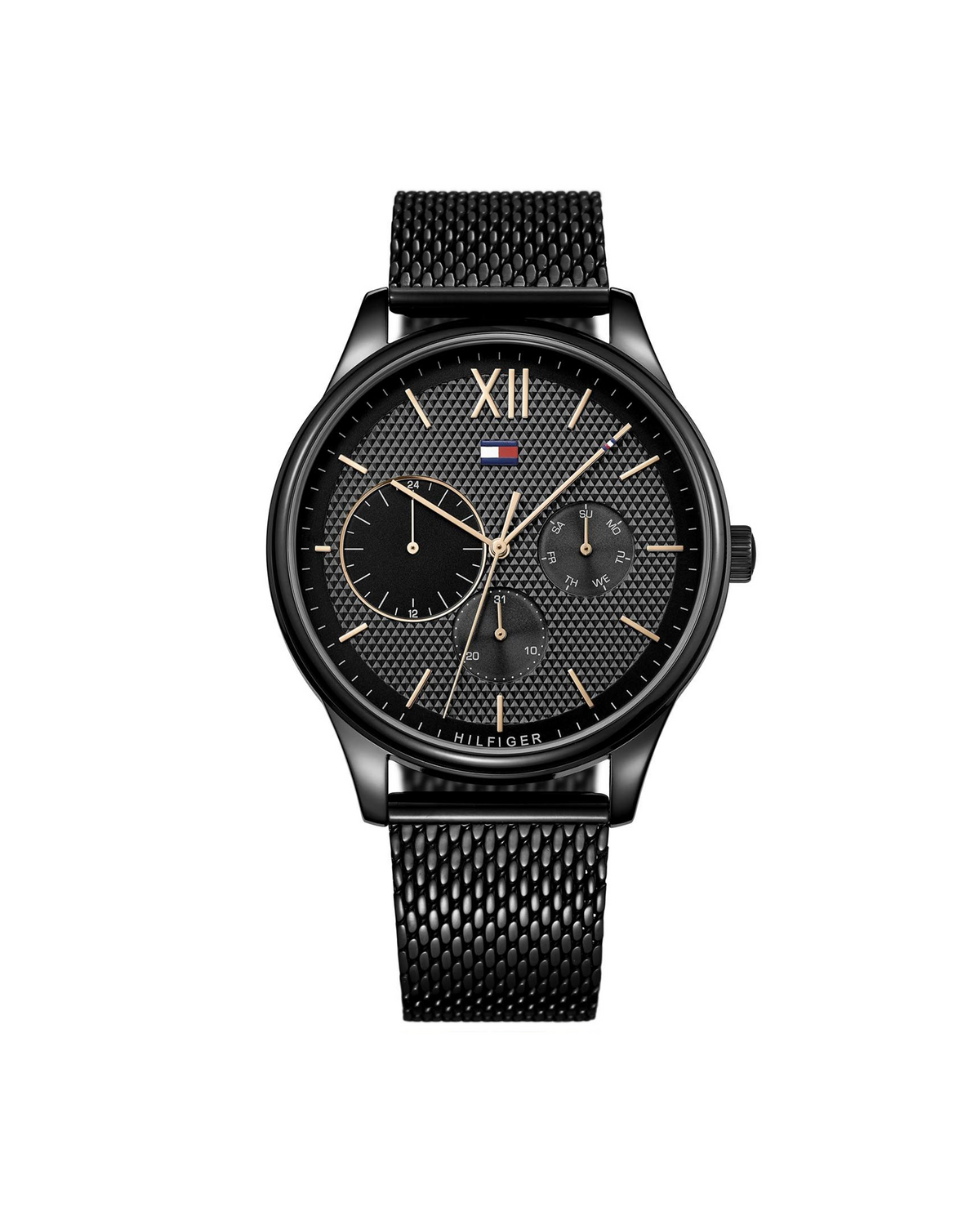 Tommy Hilfiger Damon 1791420 black stainless steel watch