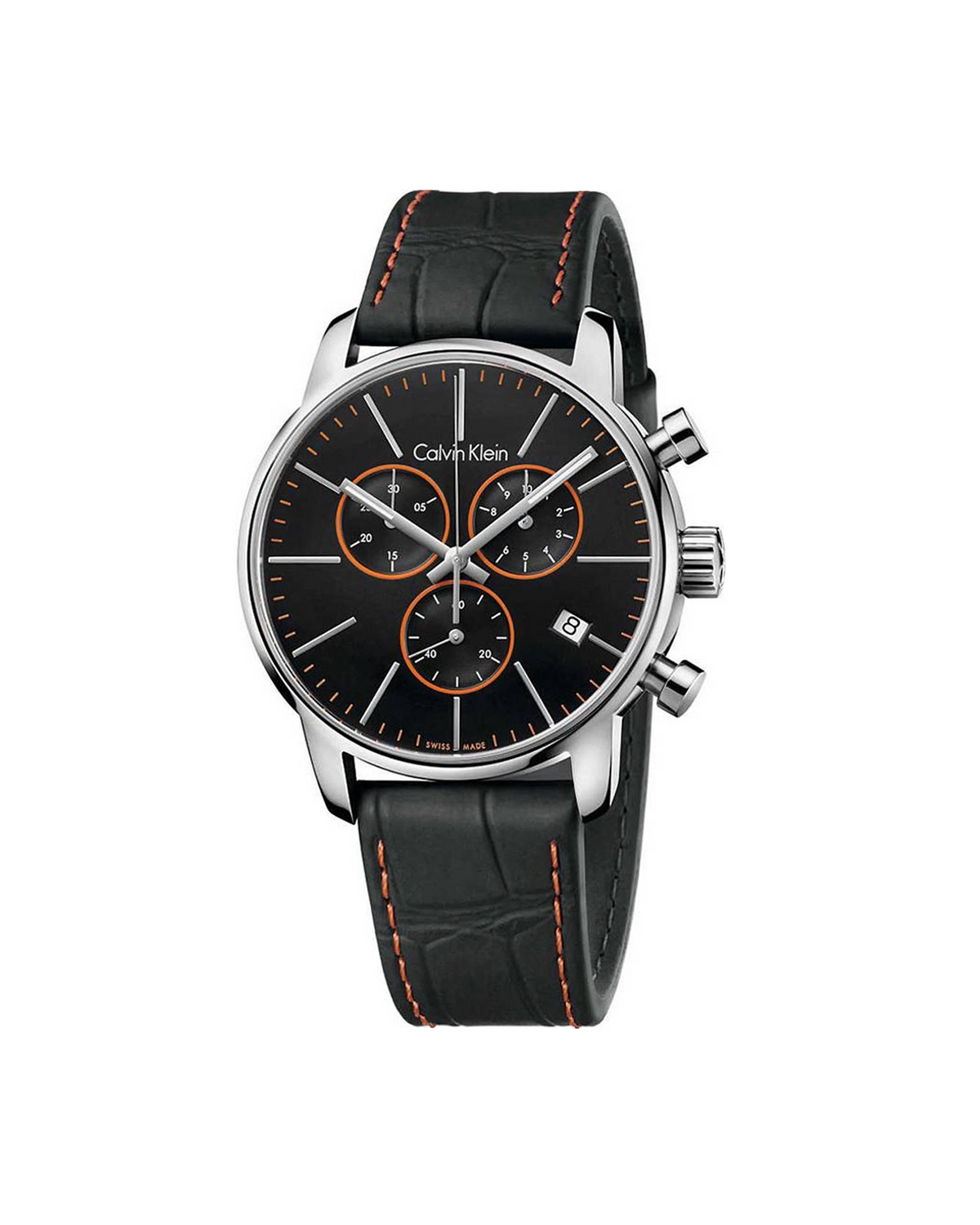 Calvin Klein City Chronograph K2G271C1 (43mm, Silver-Tone)