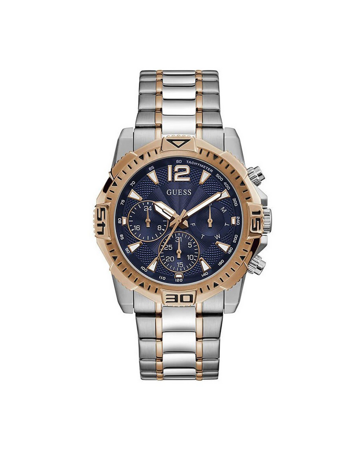 Guess Commander GW0056G5 (43mm, Silver-Tone)