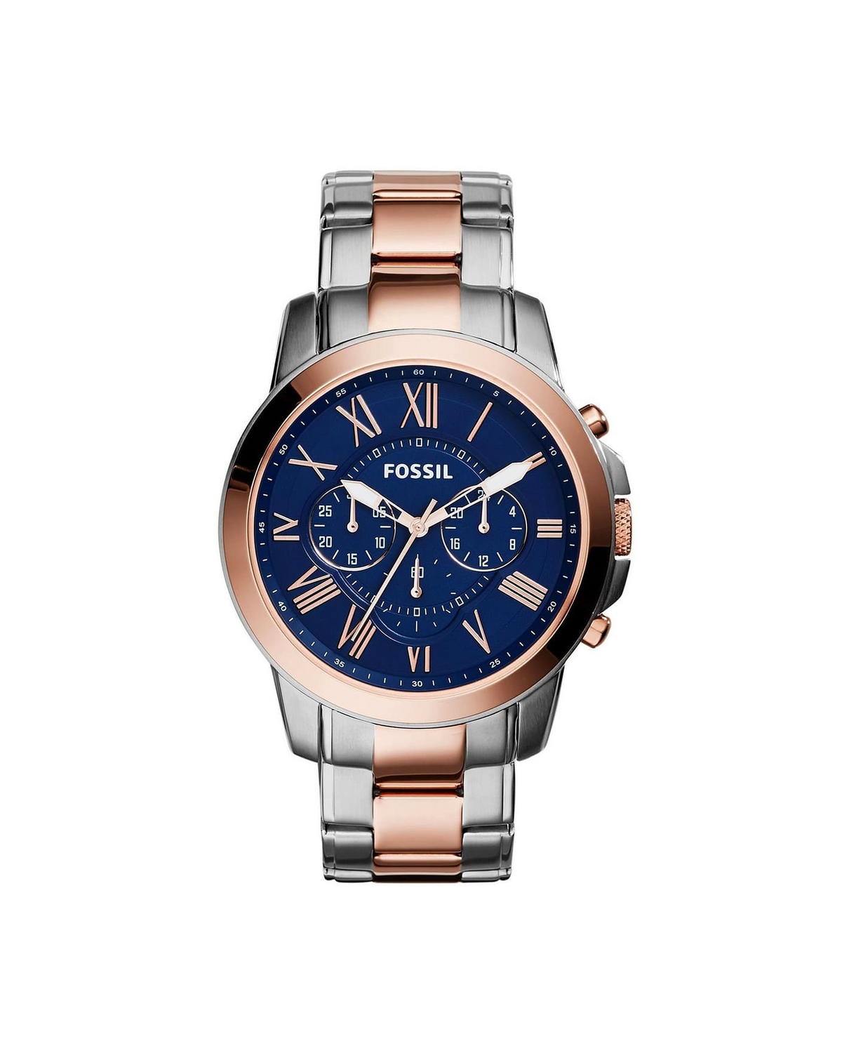 Fossil Grant Chronograph FS5024 (44mm, Rose Gold-Tone)