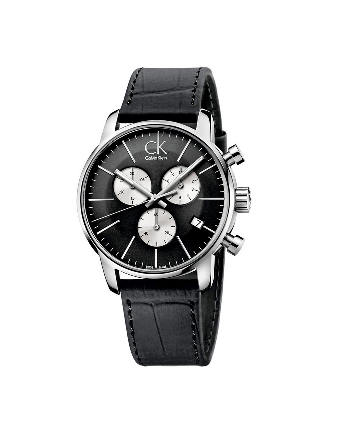 Calvin Klein City K2G271CX (43mm, Silver-Tone)