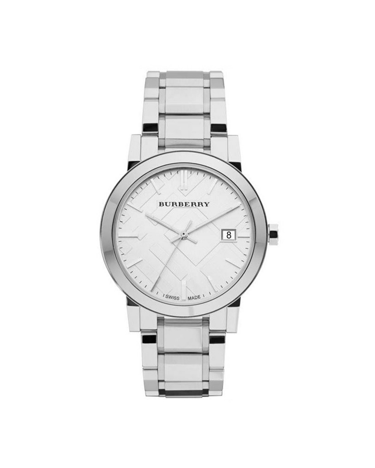 Burberry Watch BU9000 (38mm, Silver-Tone)