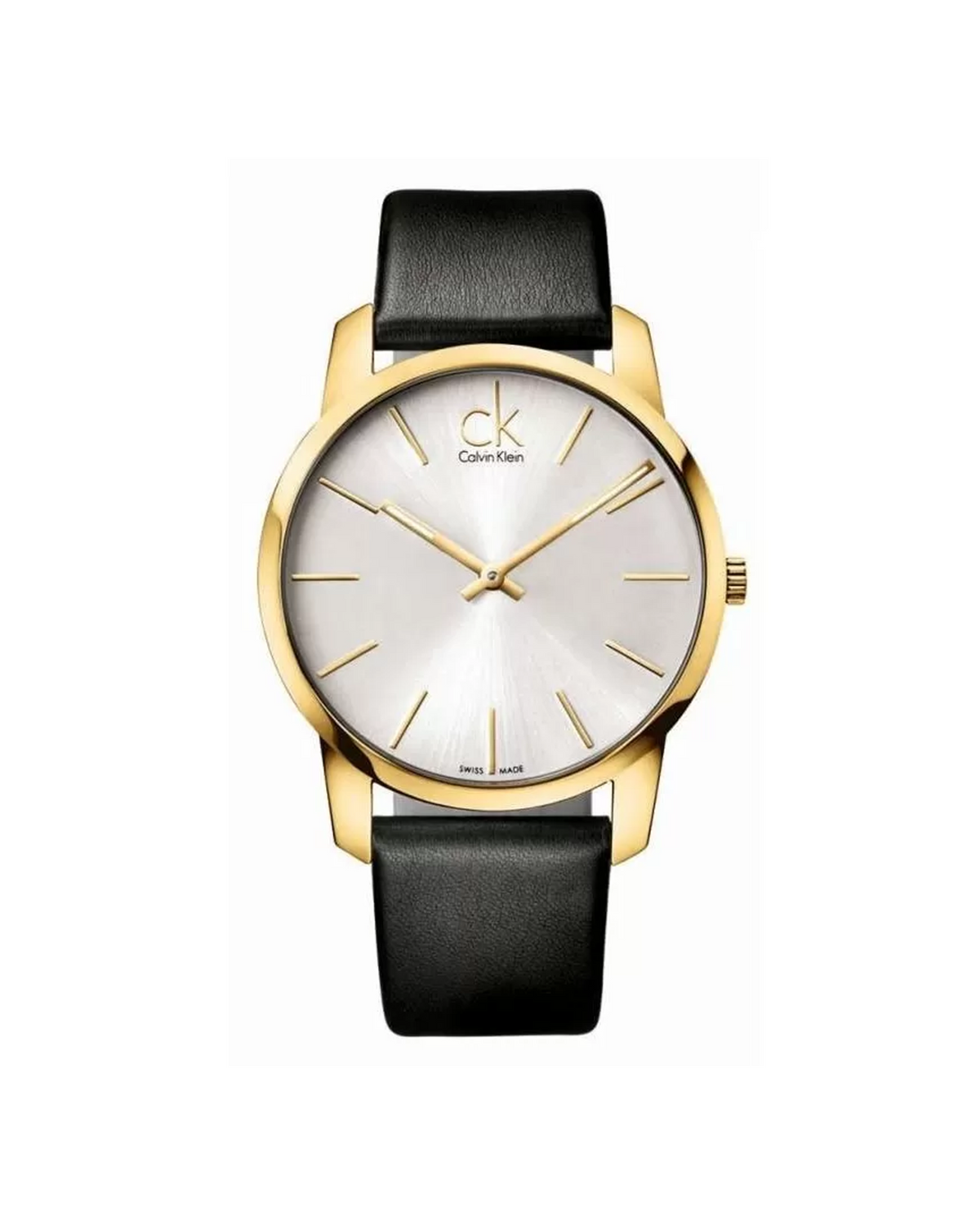 Calvin Klein City K2G2G5C6 (43mm, Gold-Tone)