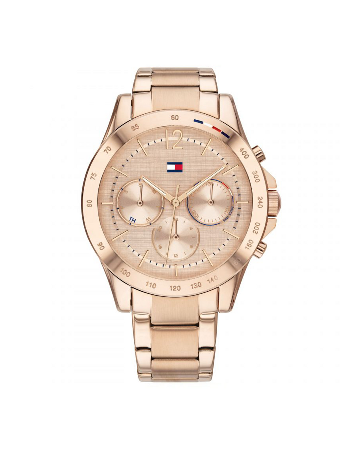 Tommy Hilfiger Haven 1782197 stainless steel watch with gold dial