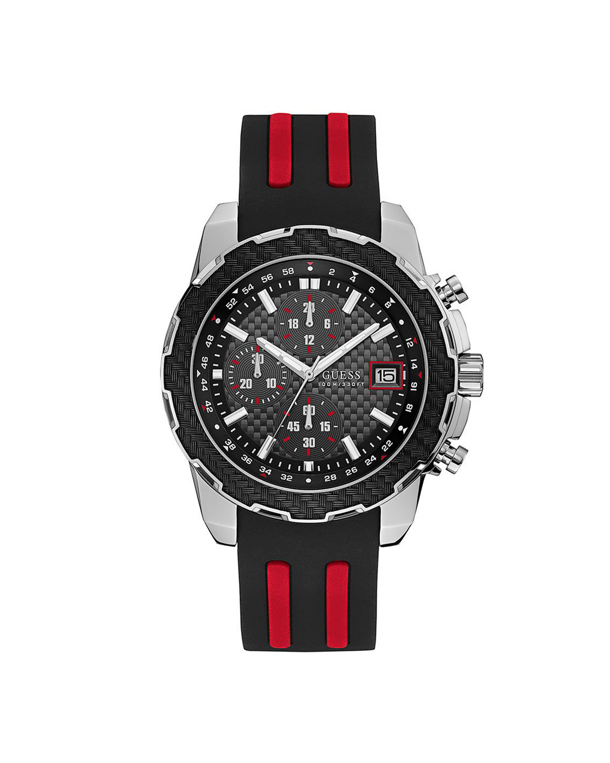 Guess Octane W1047G1 (46mm, Black)