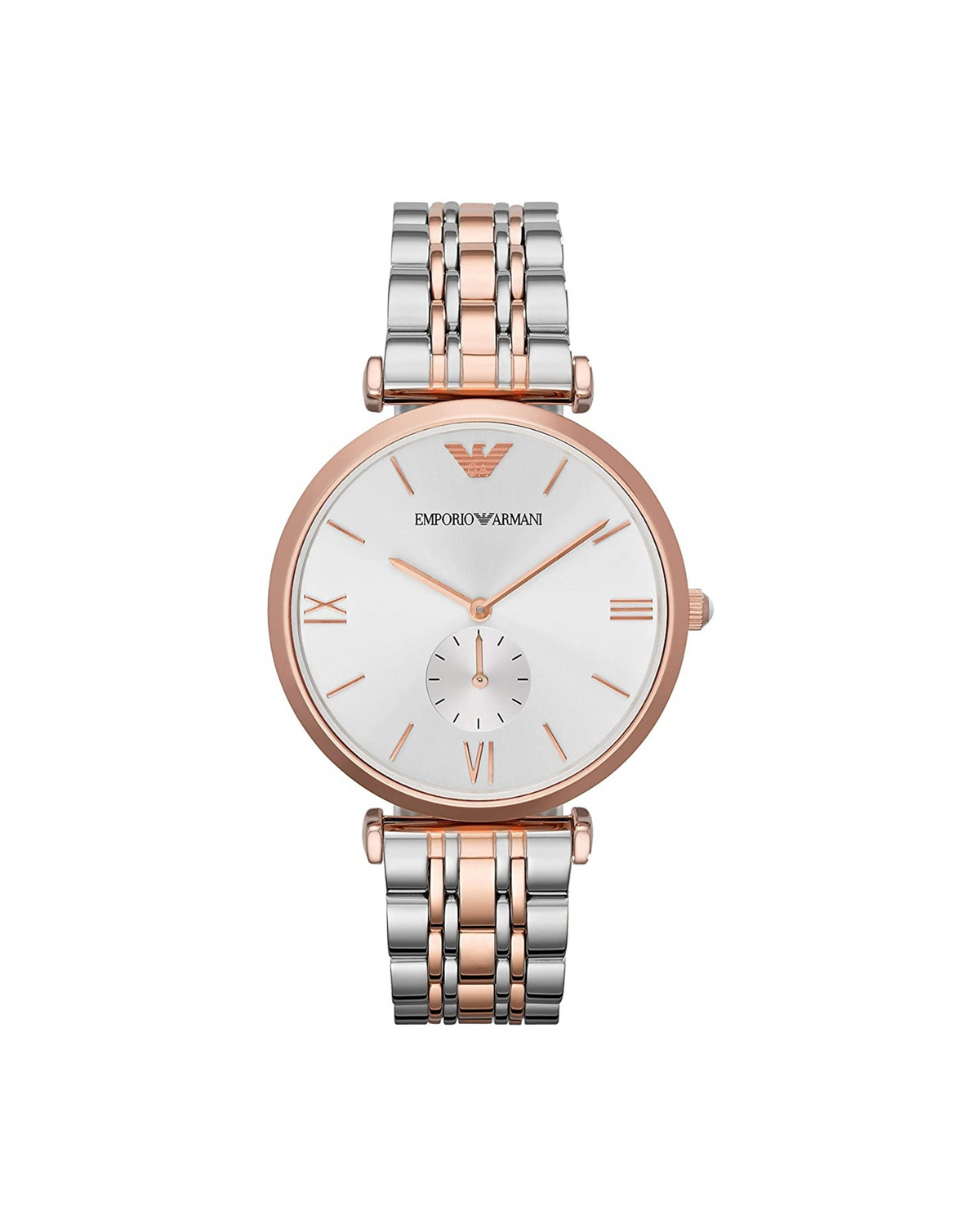 AR1677 - Emporio Armani Giani Silver Two-Tone Mens watch