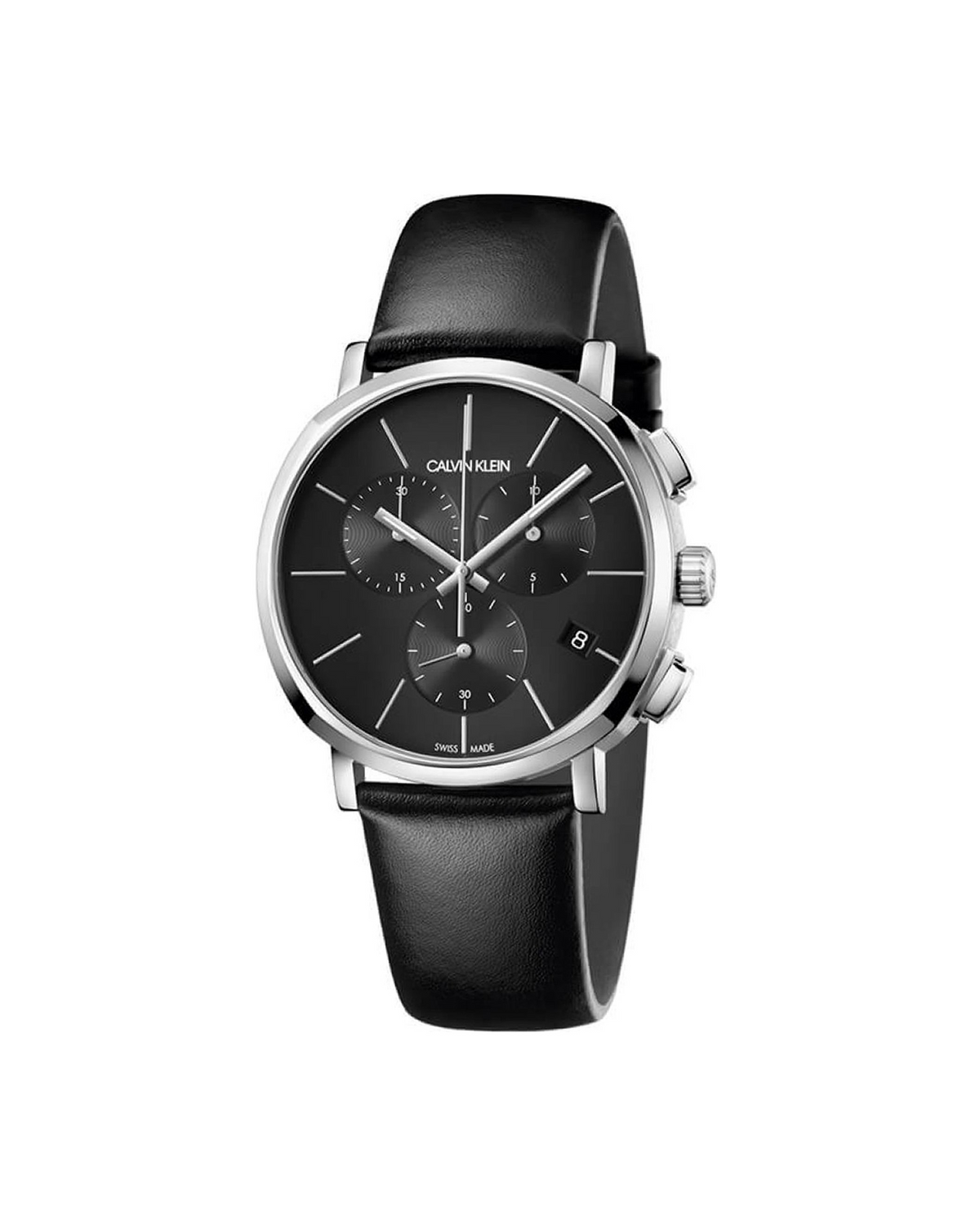 Calvin Klein Posh Chronograph K8Q371C1 (42mm, Silver-Tone)