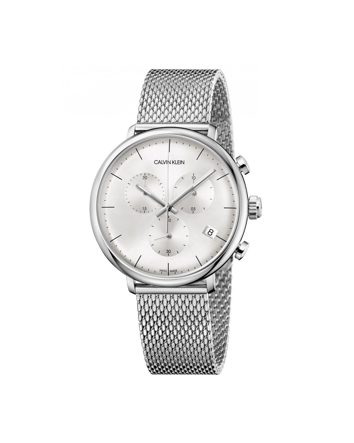 Calvin Klein High Noon Chronograph K8M27126 (43mm, Silver-Tone)