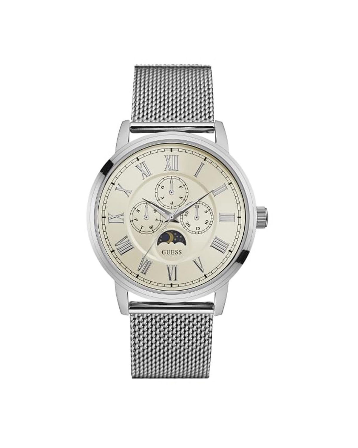 Guess Delancy W0871G4 (44mm, Silver-Tone)