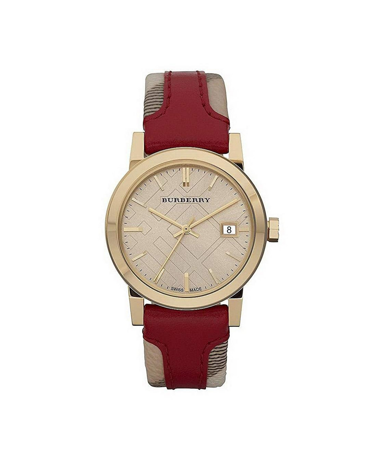 Burberry Haymarket BU9111 (26mm, Gold-Tone)