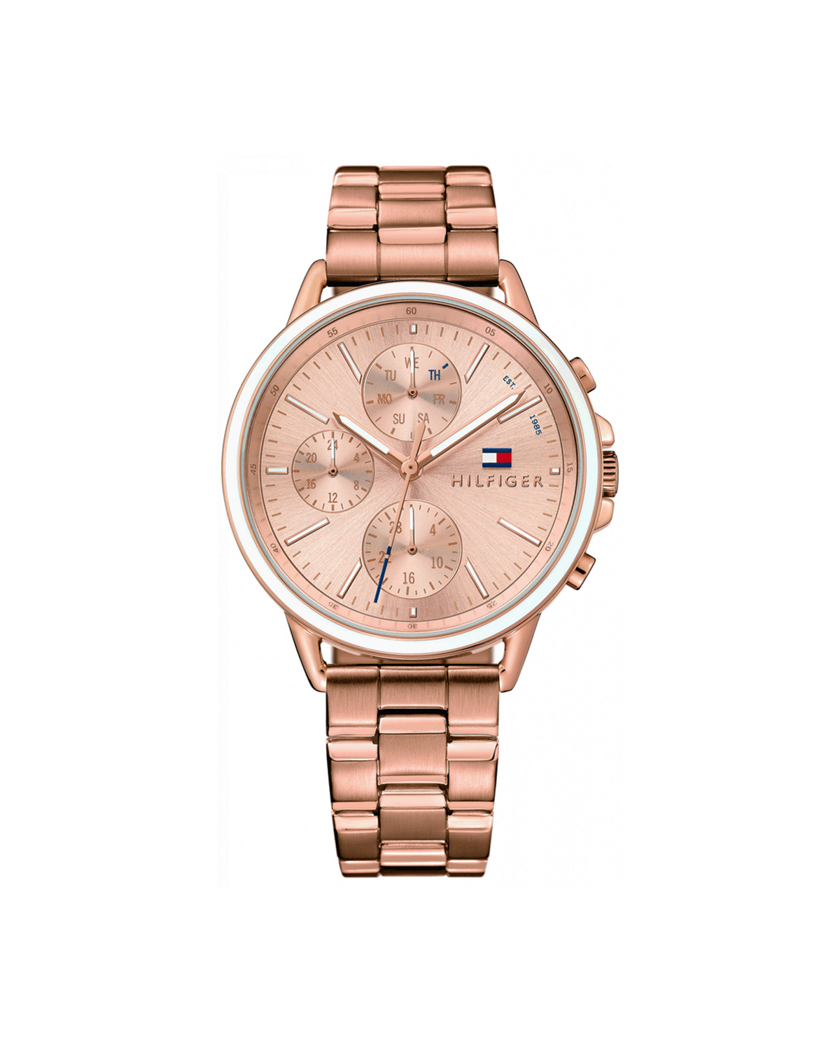 Tommy Hilfiger Carly 1781788 rose-gold watch - front view