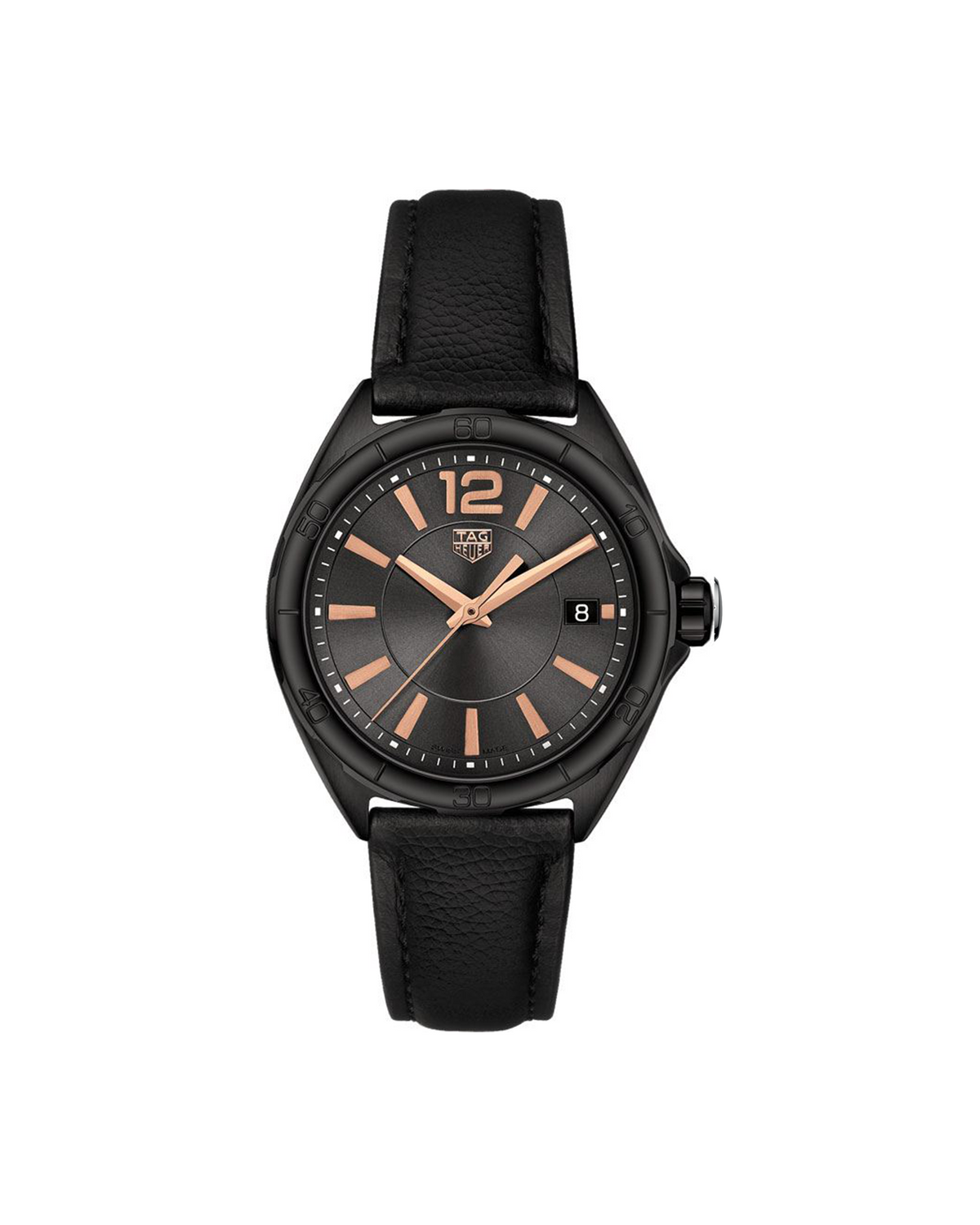 TAG Heuer Formula 1 WBJ1314.FC8230 quartz watch, black dial with rose-gold-coloured hands