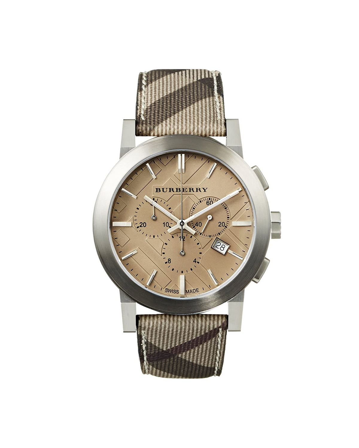 Burberry Chronograph BU9361 (42mm, Silver-Tone)