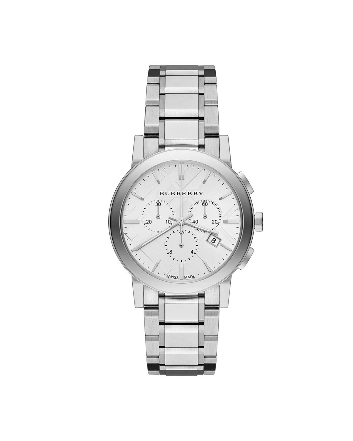 Burberry Chronograph BU9750 (38mm, Silver-Tone)
