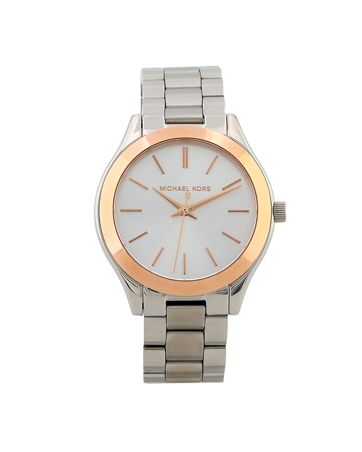 Michael Kors Mini Slim Runway MK3514 (33mm, Rose Gold-Tone)