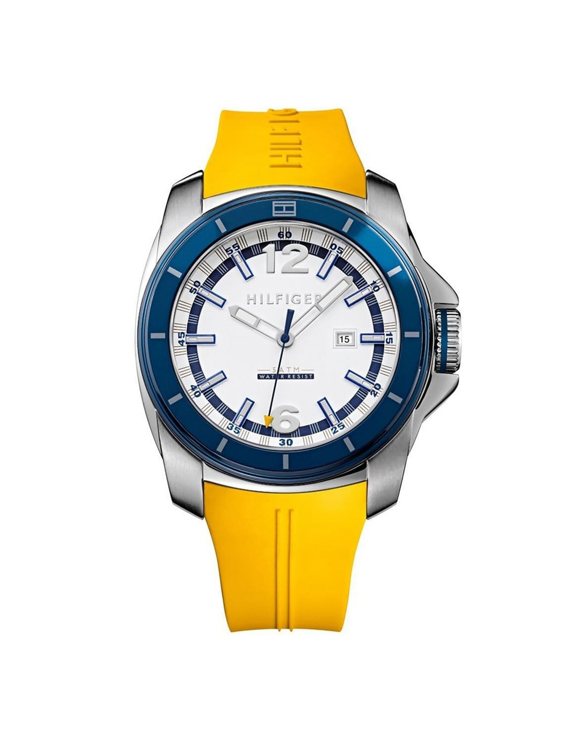 Tommy Hilfiger Windsurf 1791115 - stainless steel case, white dial, front view