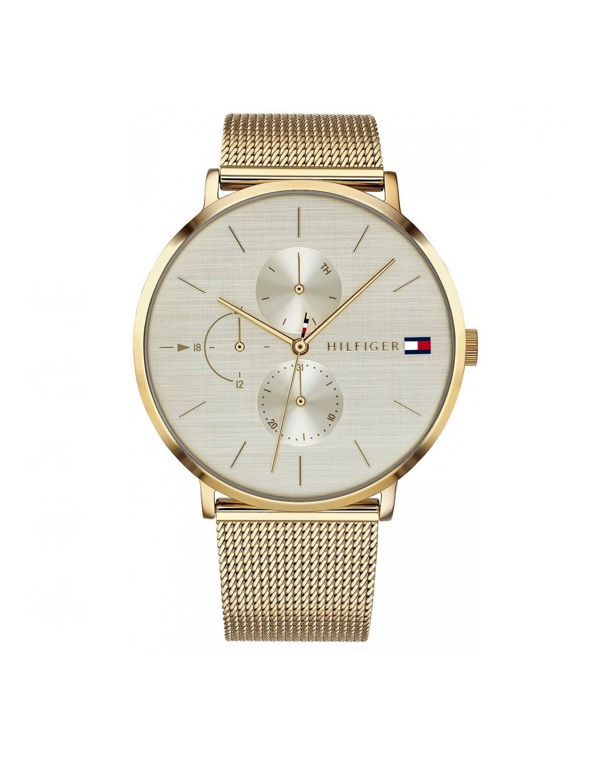 Tommy Hilfiger Jenna 1781943 gold-plated stainless steel watch