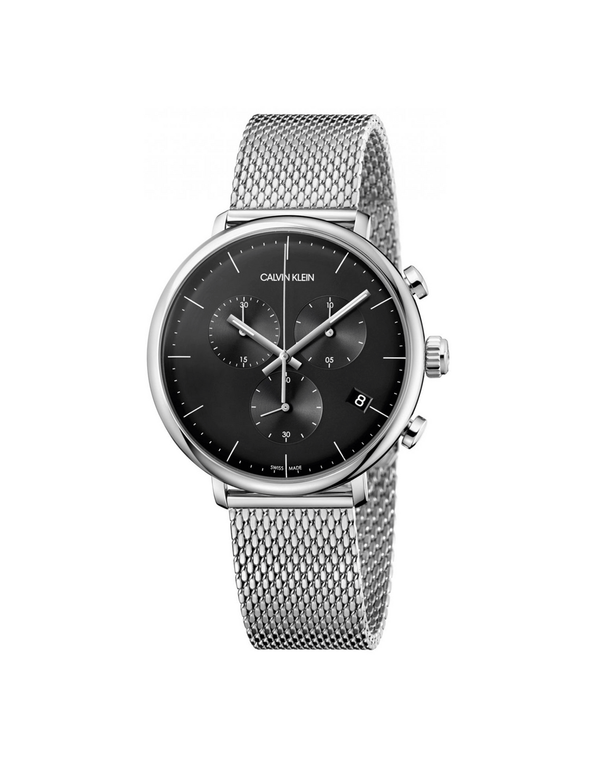 Calvin Klein High Noon K8M27121 (43mm, Silver-Tone)