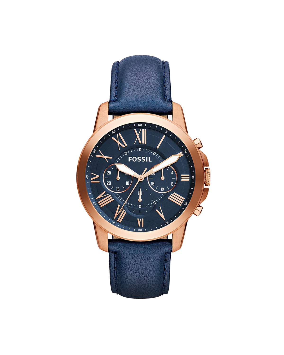 Fossil Grant Chronograph FS4835 (44mm, Rose Gold-Tone)