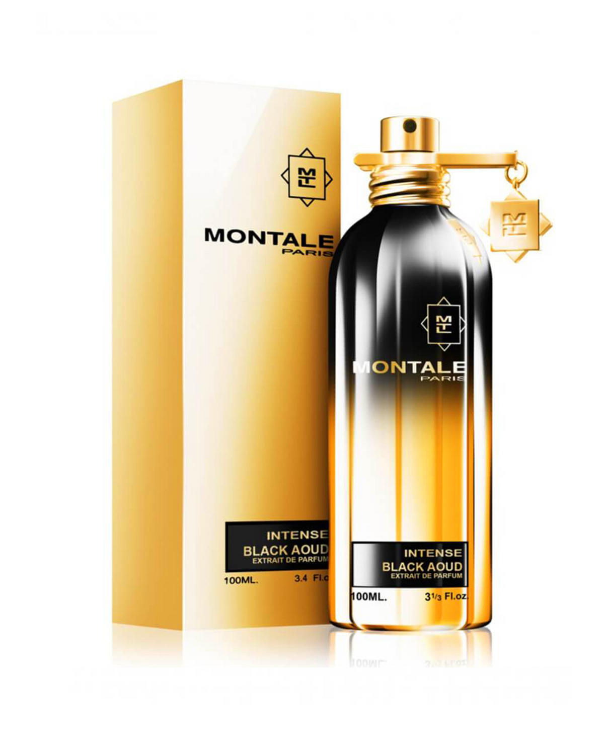 Montale Intense Black Aoud Eau de Parfum packaging box