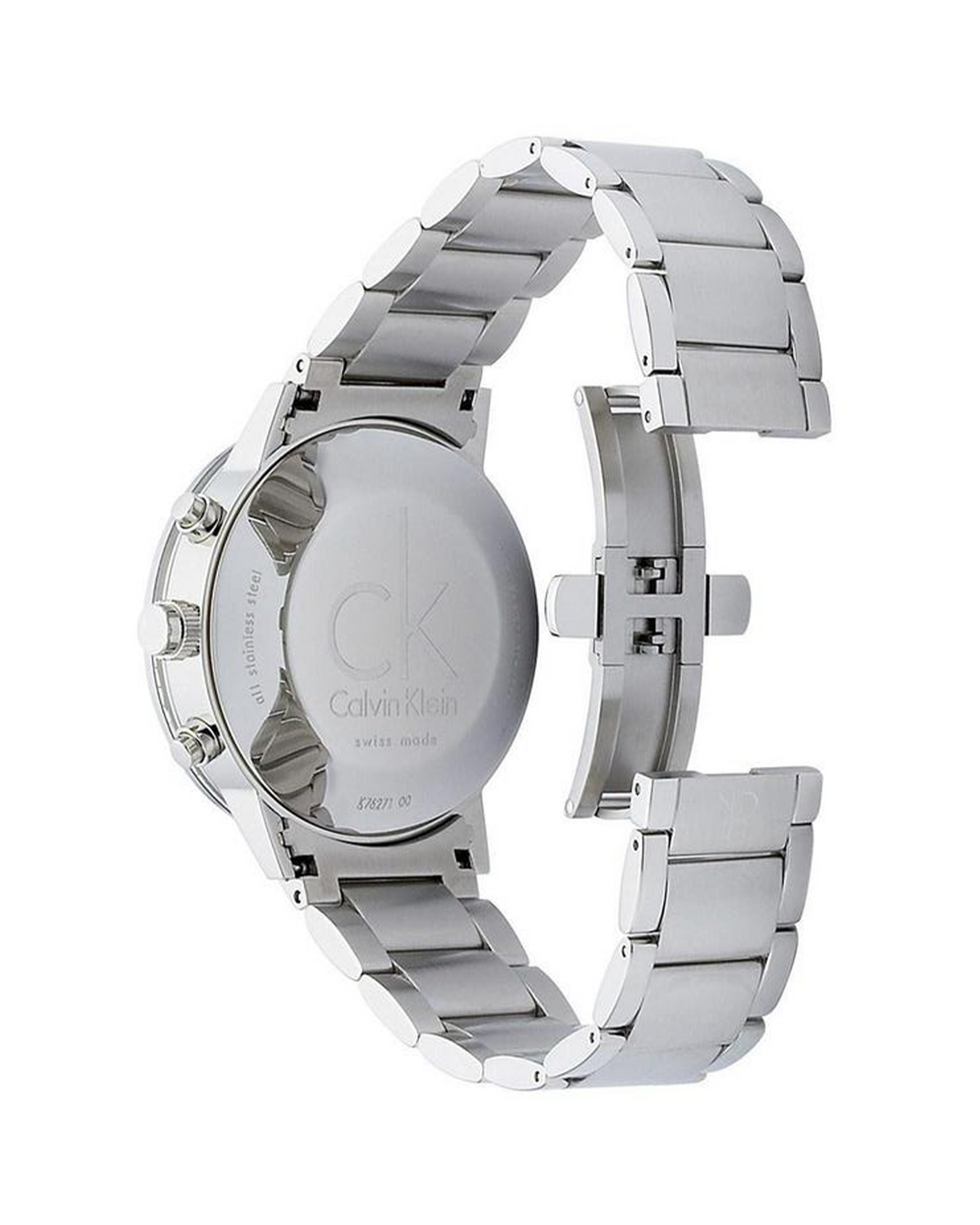 Calvin Klein Post Minimal Chronograph K7627126 (42mm, Silver-Tone)