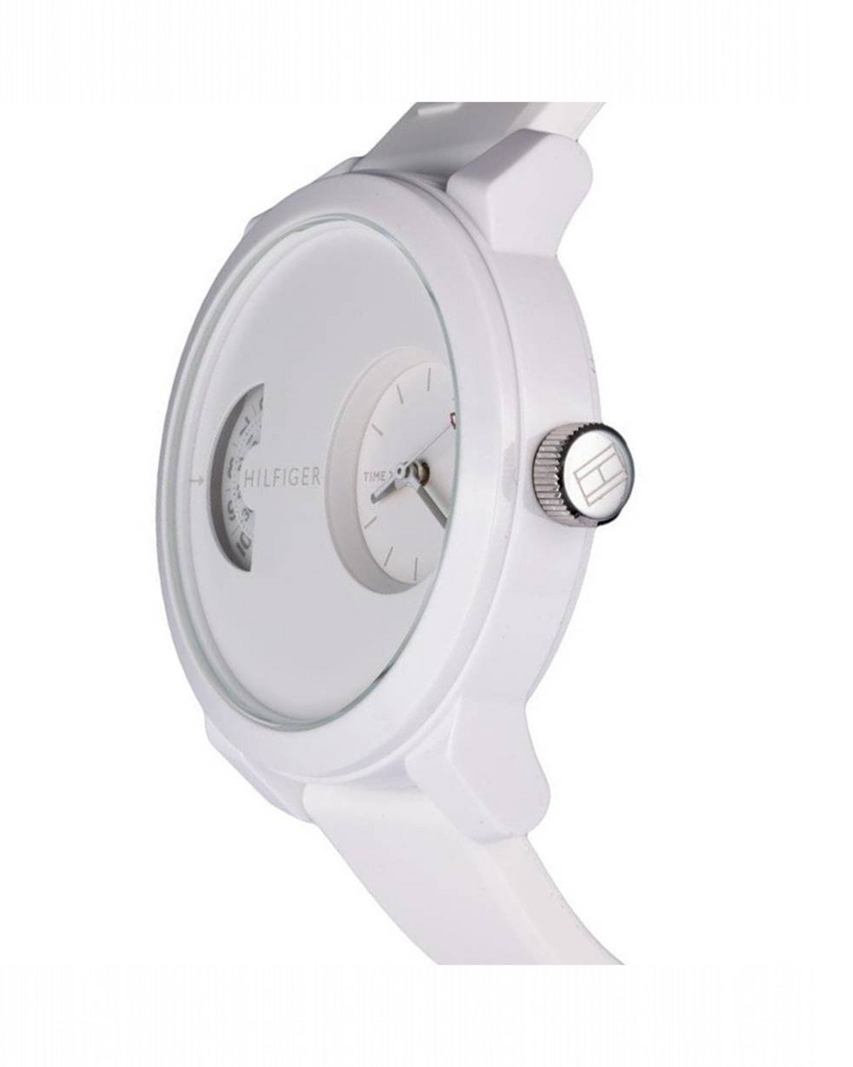 Tommy Hilfiger Denim — 1791558 (Dual Time, White Dial)