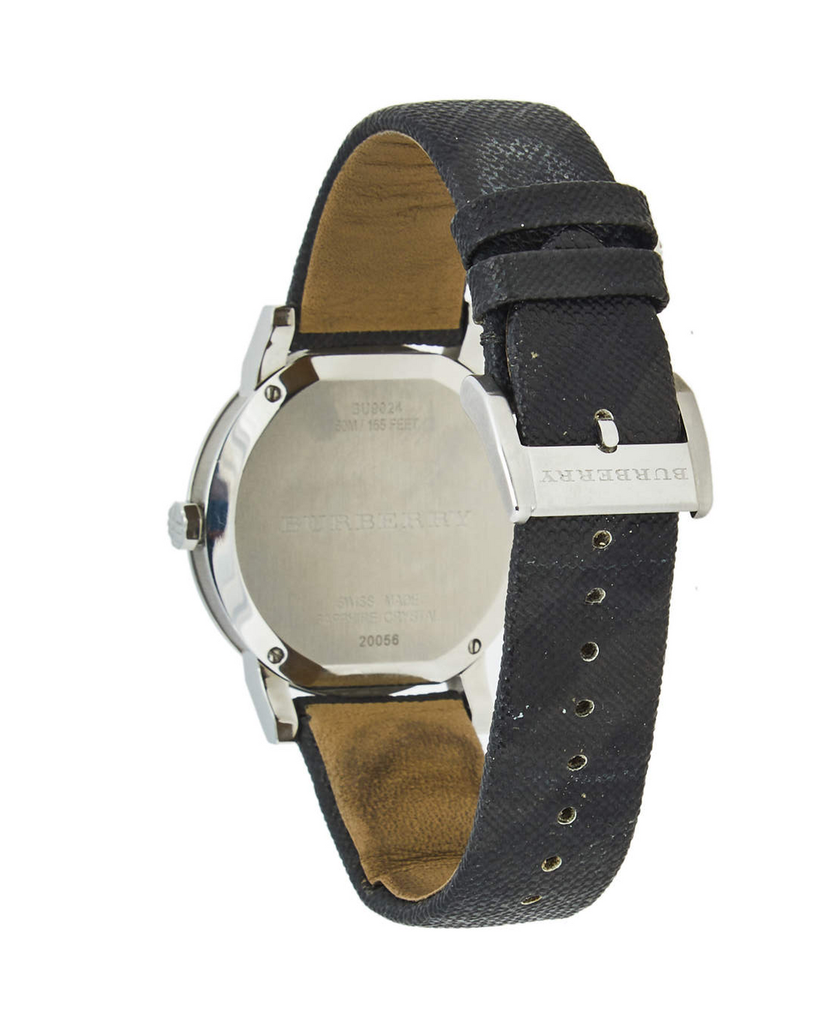 Burberry Large Check BU9024 (38mm, Silver-Tone)
