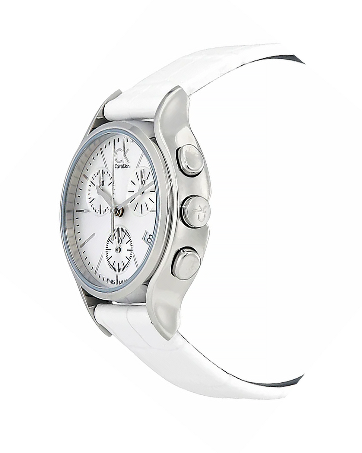 Calvin Klein Skirt Chronograph K2U291L6 (Silver-Tone)