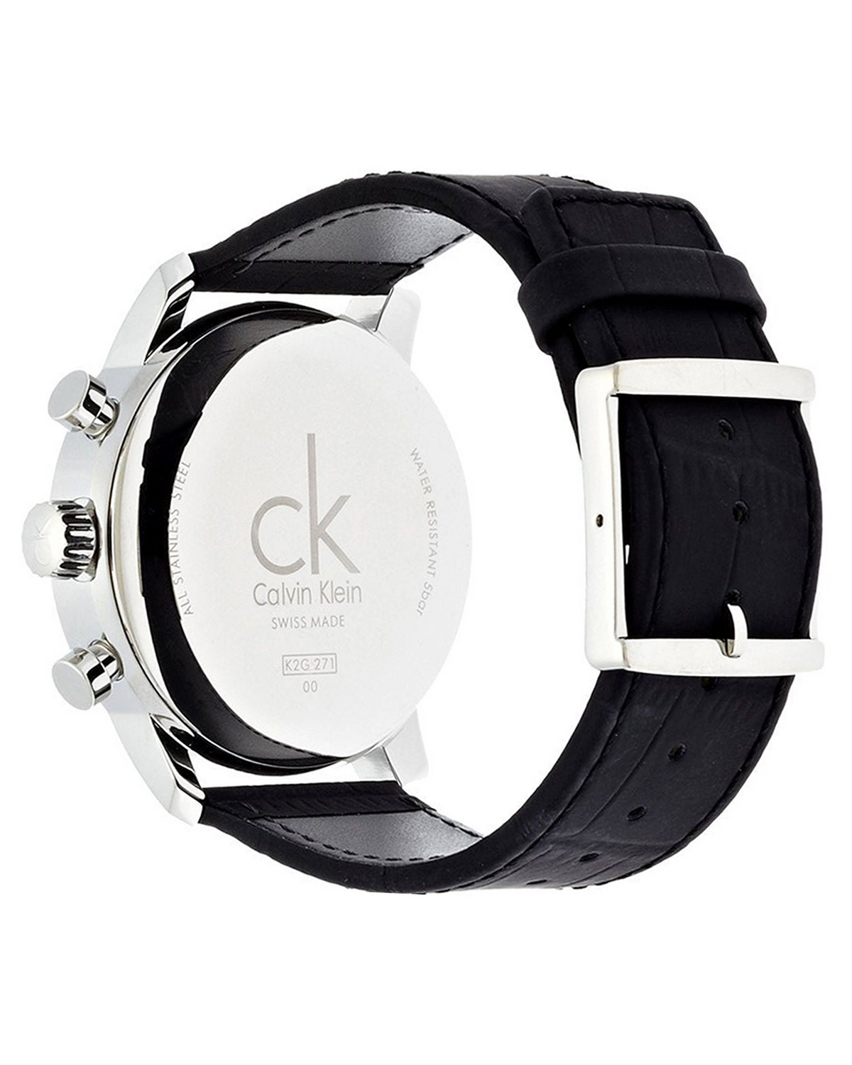 Calvin Klein City Chronograph K2G271C1 (43mm, Silver-Tone)
