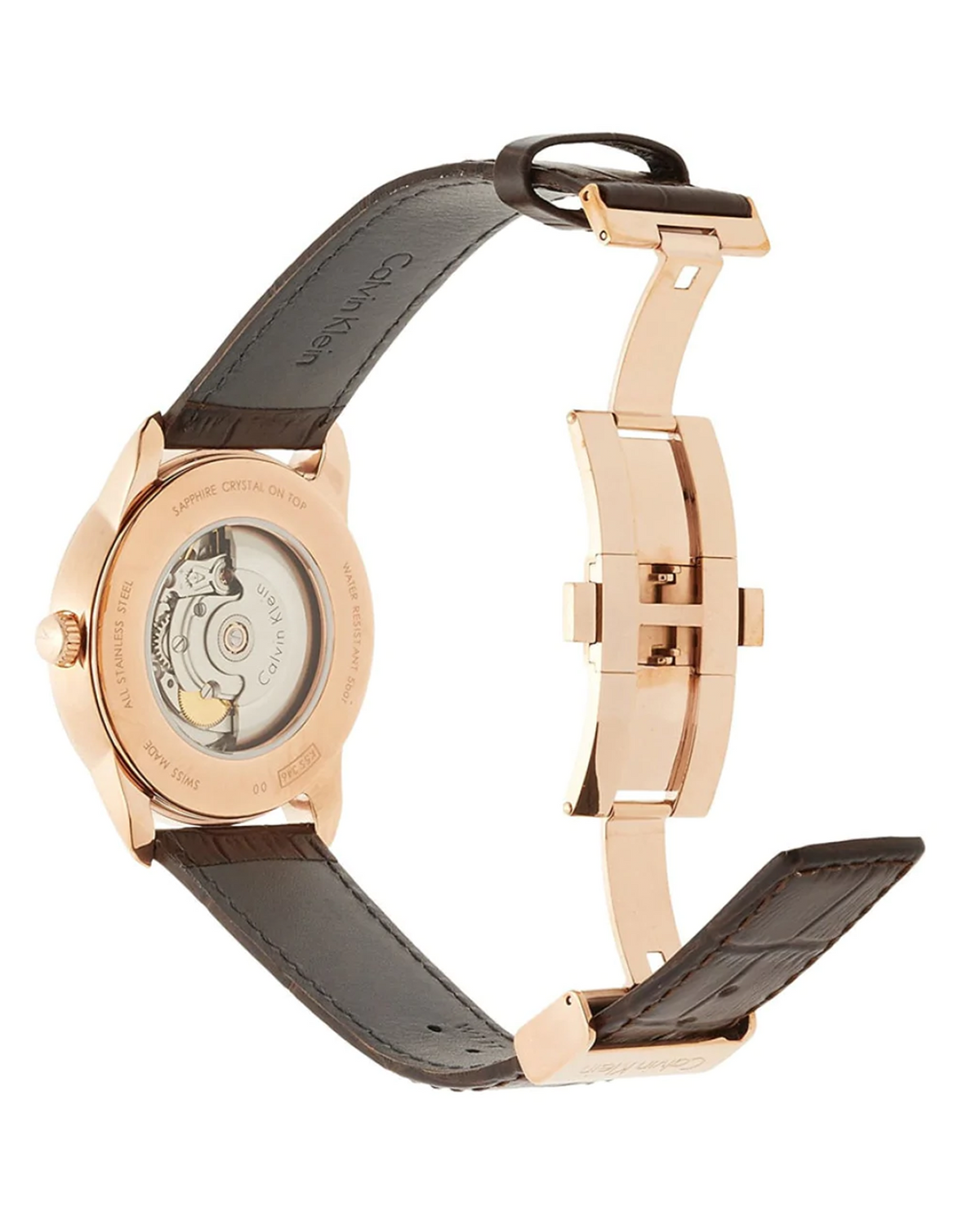 Calvin Klein Infinite Automatic K5S346GK (42mm, Rose Gold-Tone)
