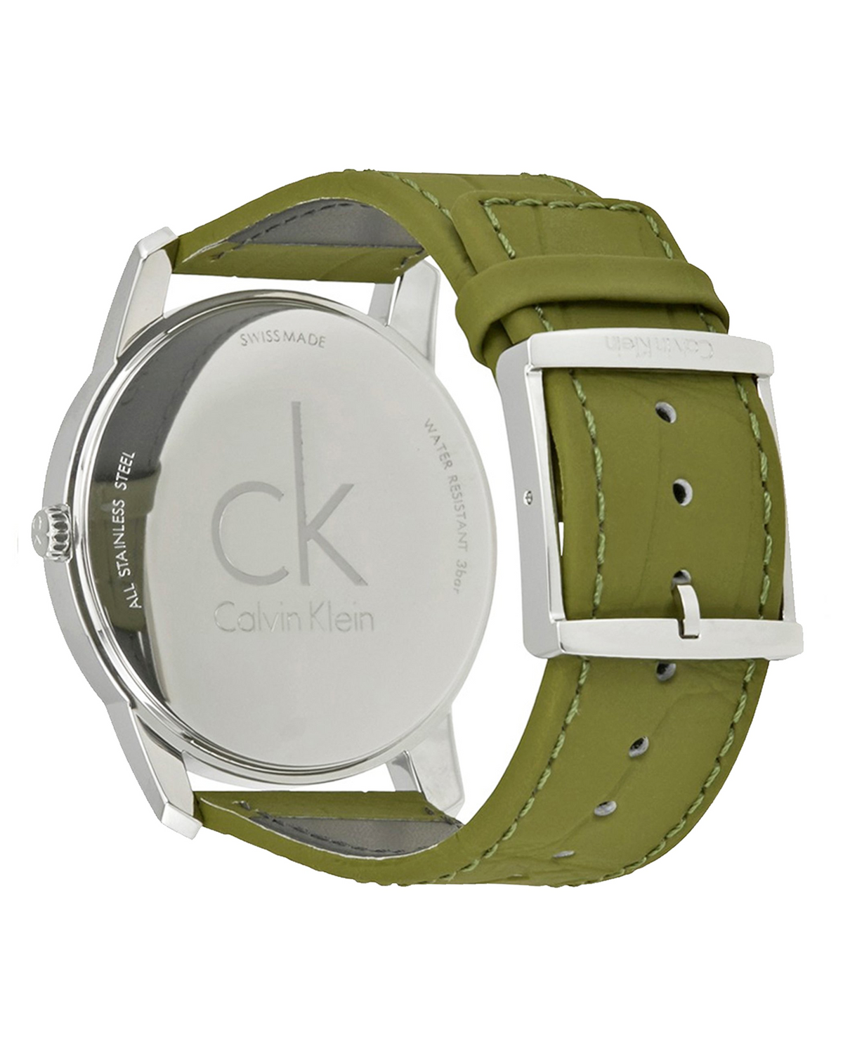 Calvin Klein City K2G211WL (43mm, Silver-Tone)