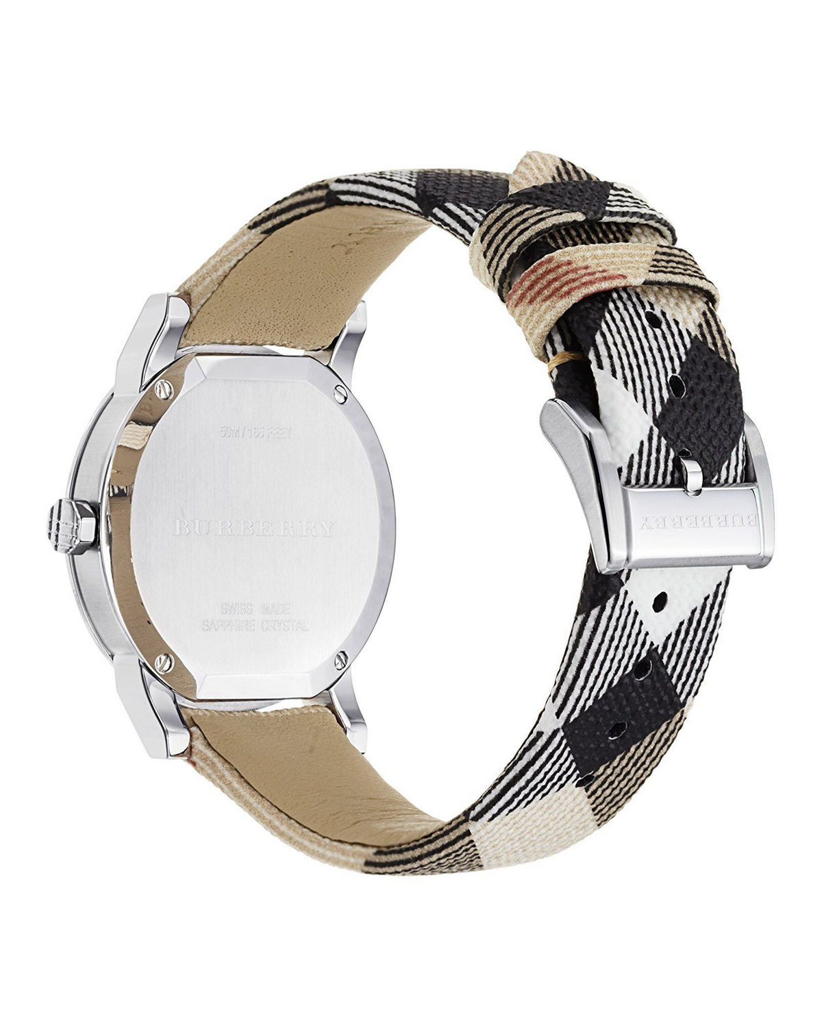 Burberry Watch BU9113 (34mm, Silver-Tone)