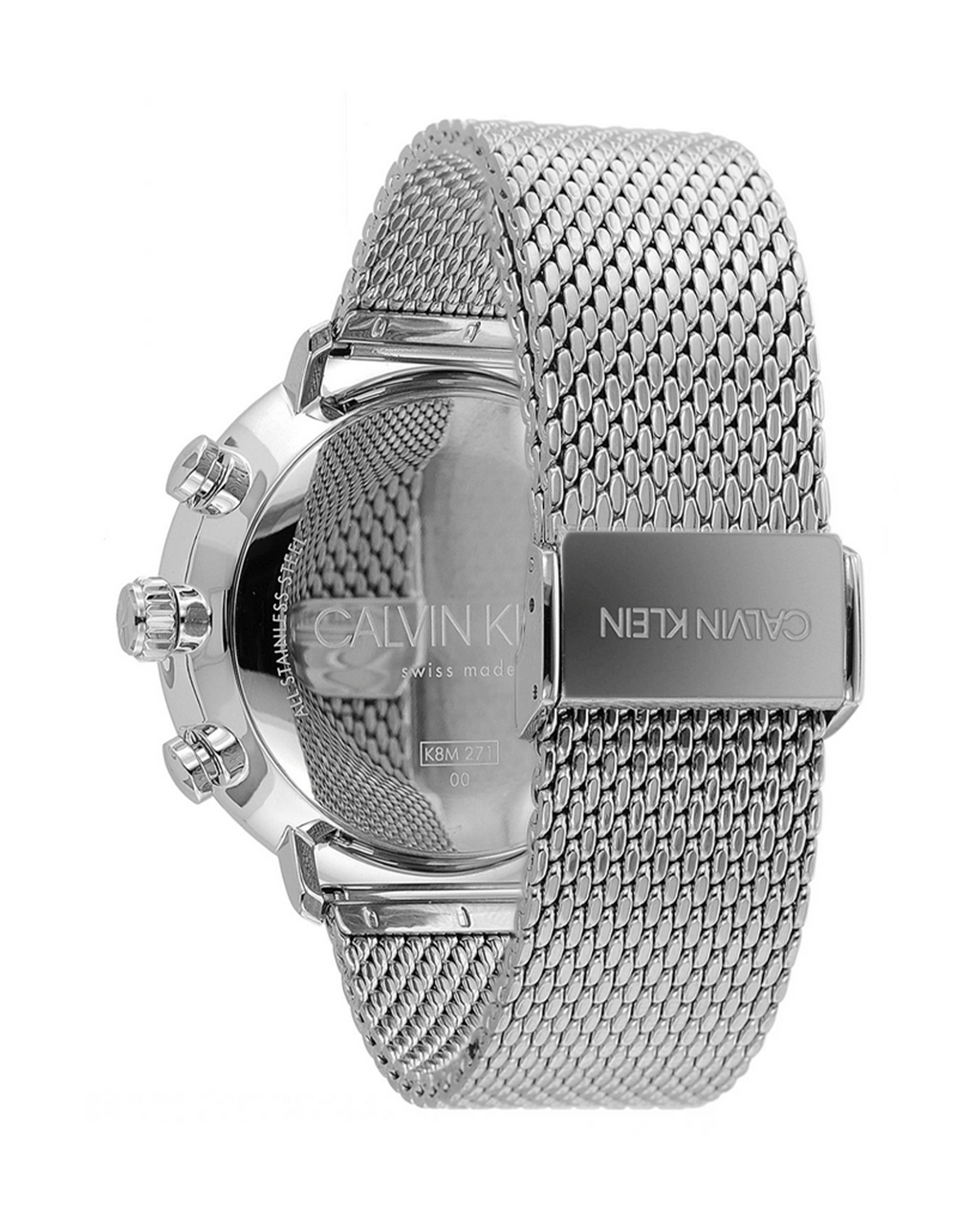 Calvin Klein High Noon Chronograph K8M2712N (43mm, Silver-Tone)