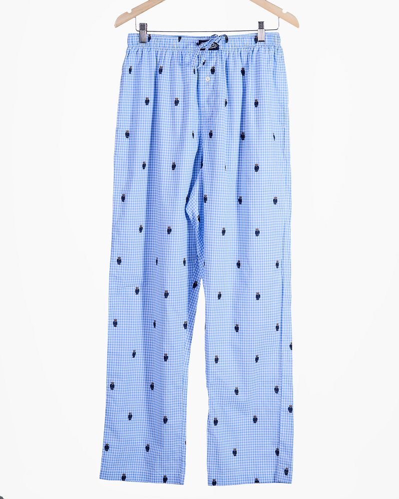 Ralph Lauren Allover Polo Bear Sleep Pant with allover pony print