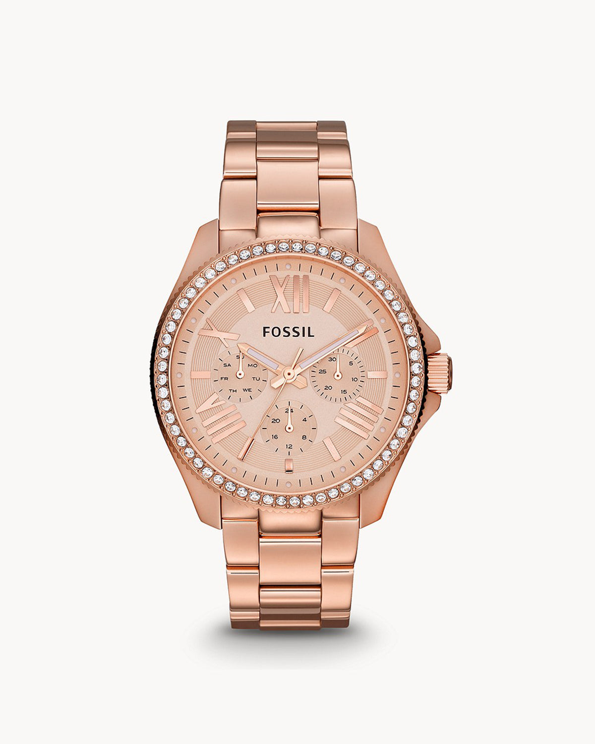 Fossil Cecile AM4483 (40mm, Rose Gold-Tone)