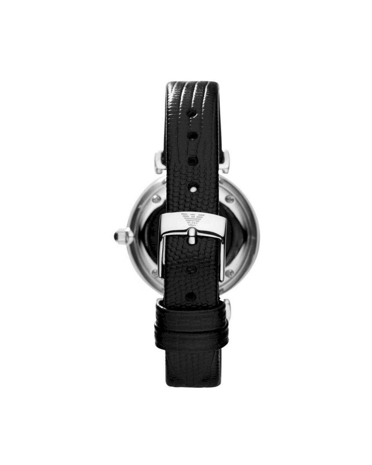 Emporio Armani AR1678 Classic black dial stainless steel watch, bracelet detail