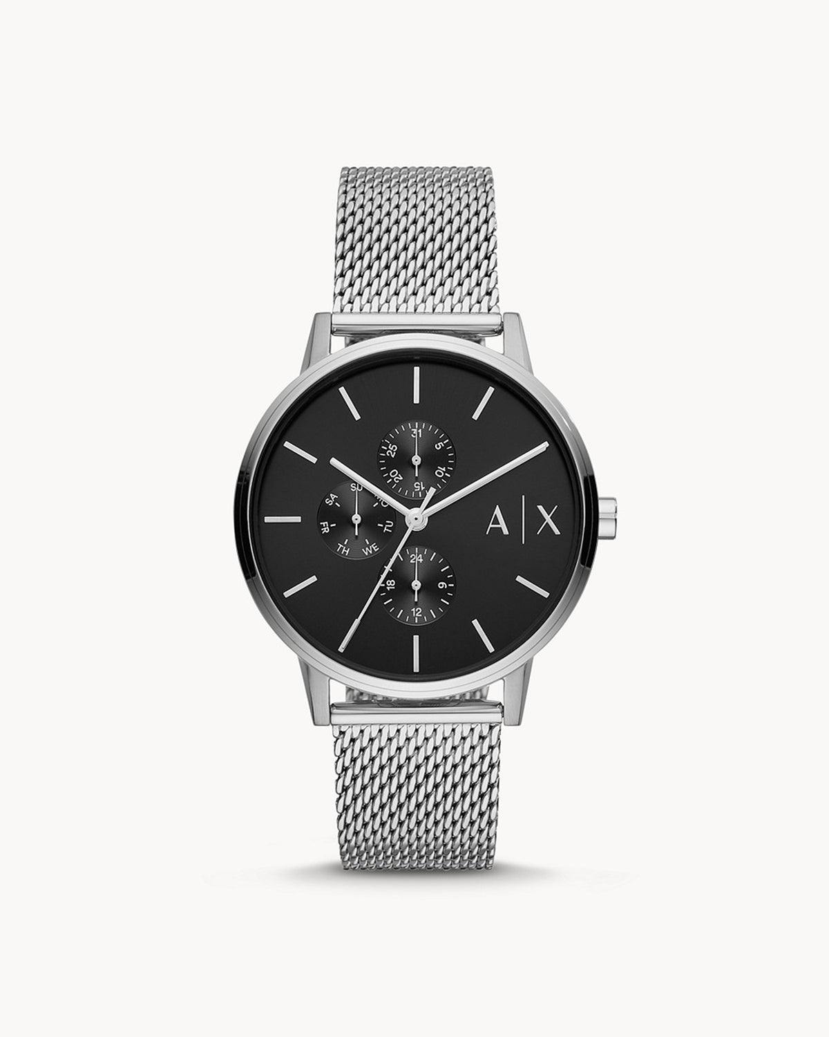 Armani Exchange Chronograph AX2714 (42mm, Silver-Tone)