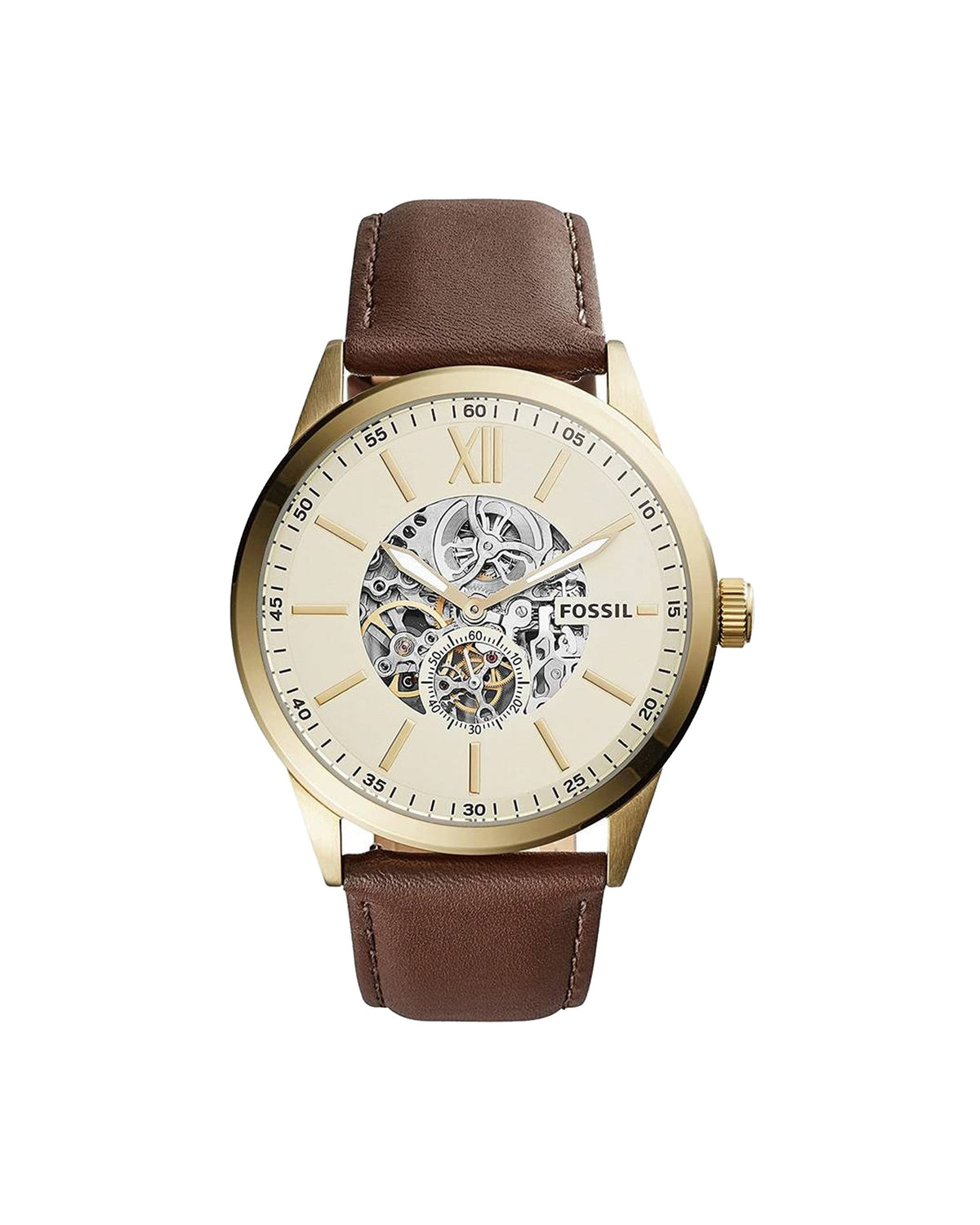 Fossil Flynn BQ2215 (46mm, Gold-Tone)