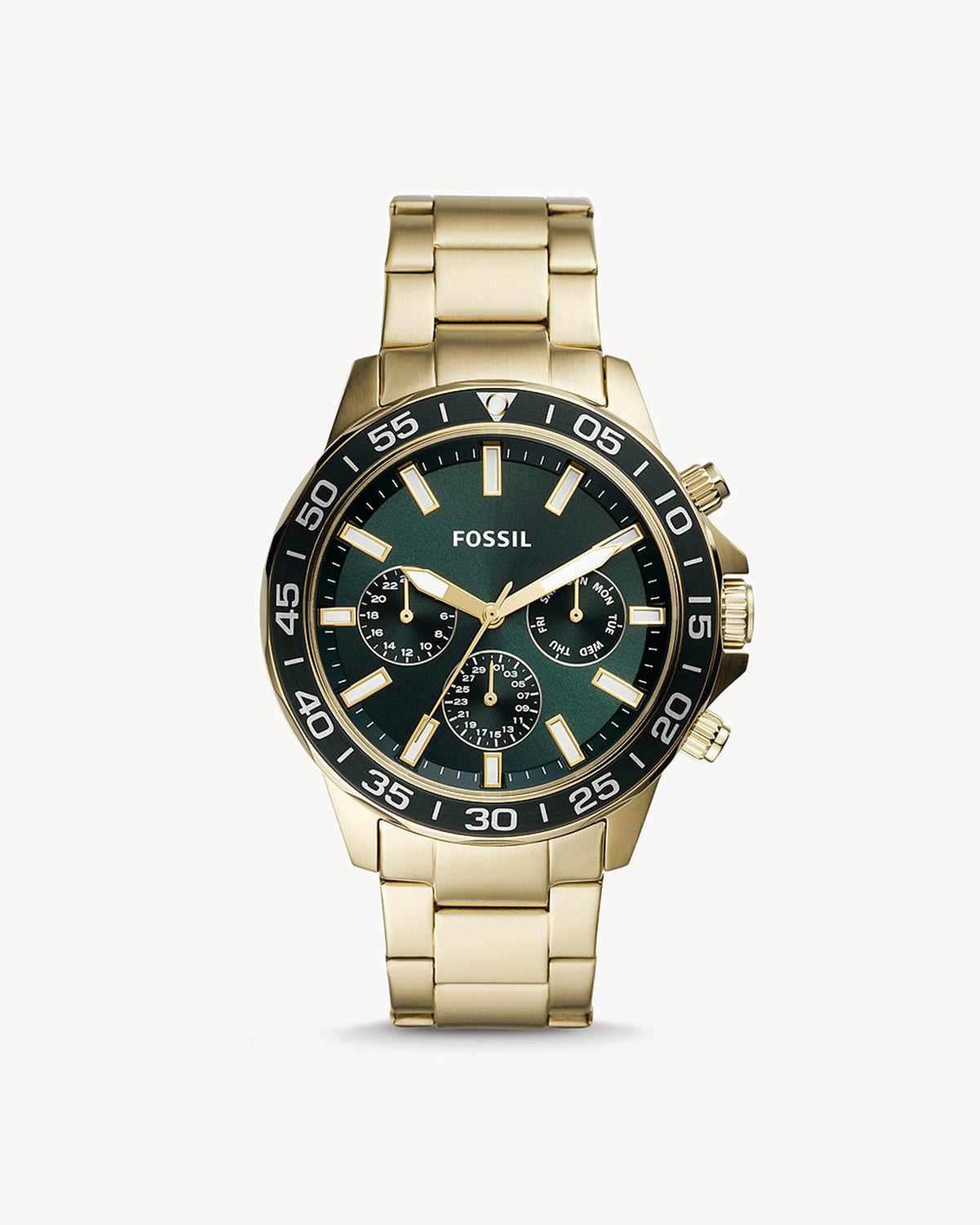 Fossil Bannon BQ2493 (45mm, Gold-Tone)