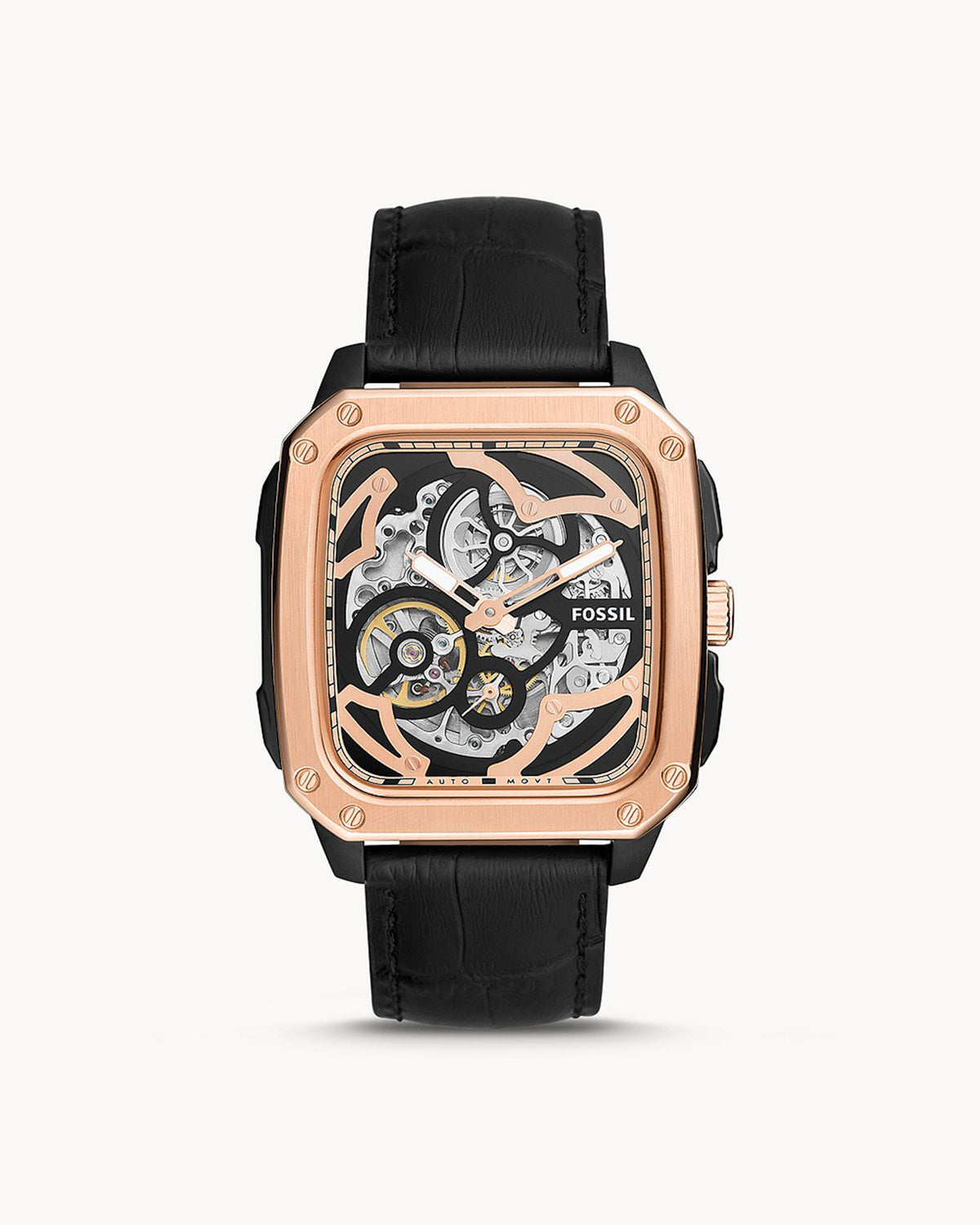 Fossil Inscription BQ2572 (42mm, Rose Gold-Tone)