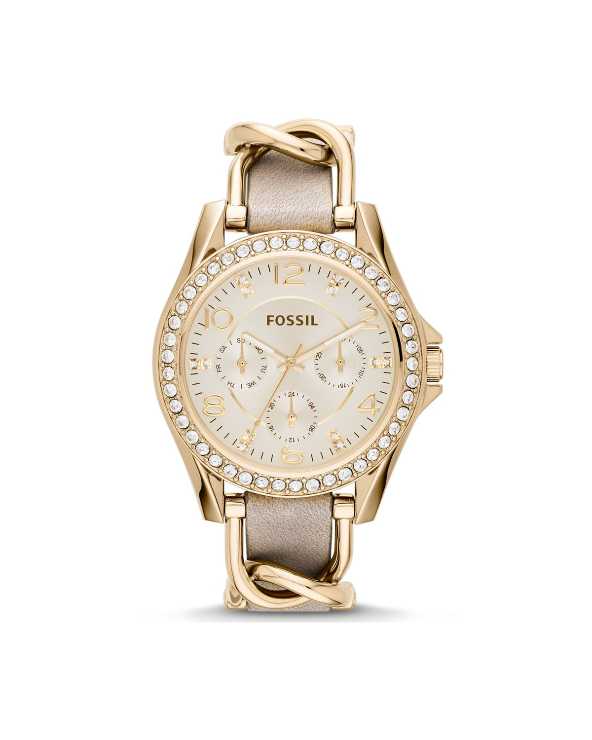 Fossil Riley ES3465 (38mm, Gold-Tone)