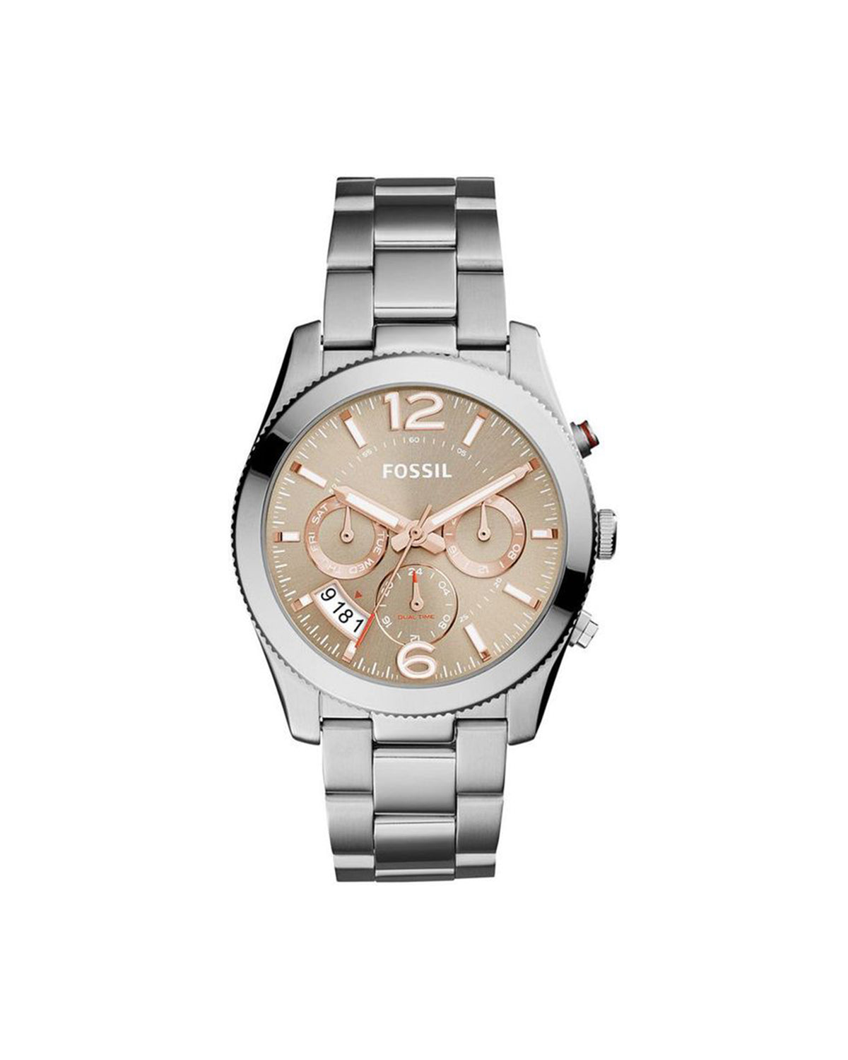 Fossil Perfect Boyfriend Multifunction ES4146 (39mm, Silver-Tone)