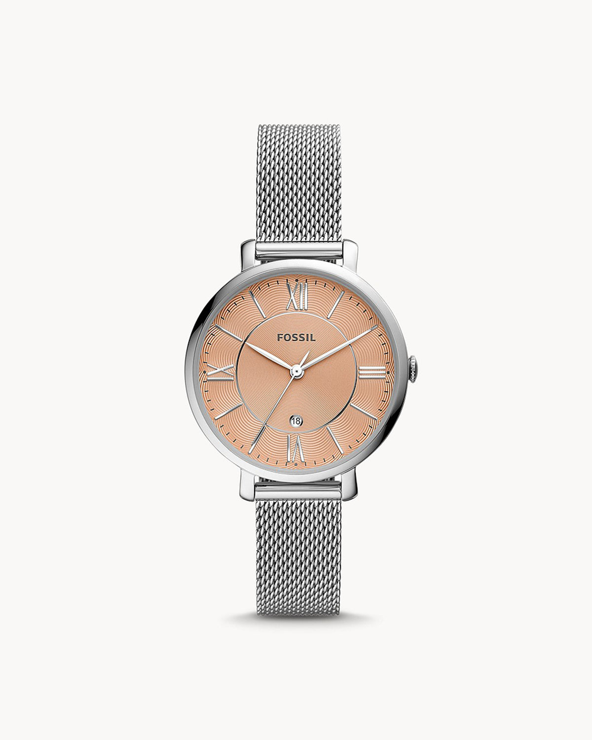 Fossil Jacqueline ES5089 (36mm, Silver-Tone)
