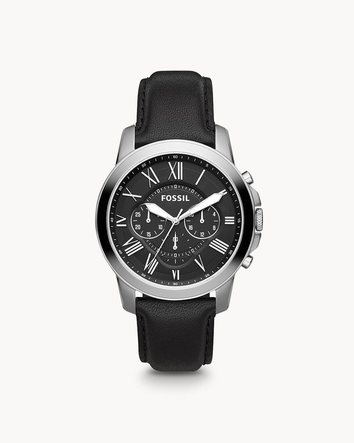 Fossil Grant FS4812 (44mm, Silver-Tone)
