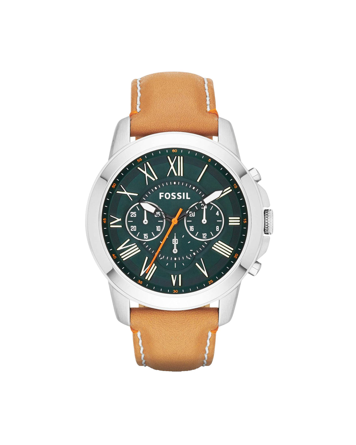 Fossil Grant Chronograph FS4918 (42mm, Silver-Tone)