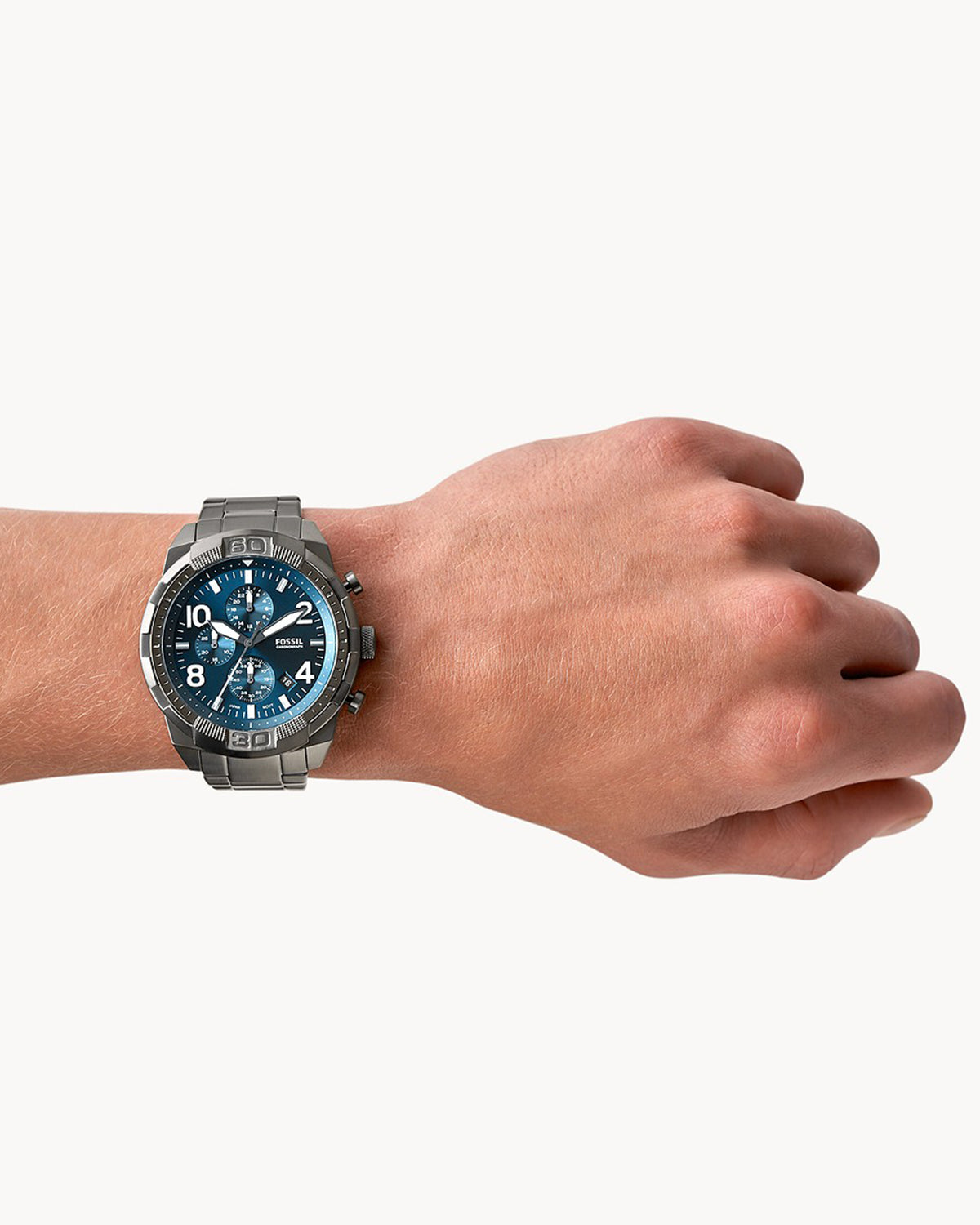 Fossil Bronson FS5711 (50mm, Silver-Tone)