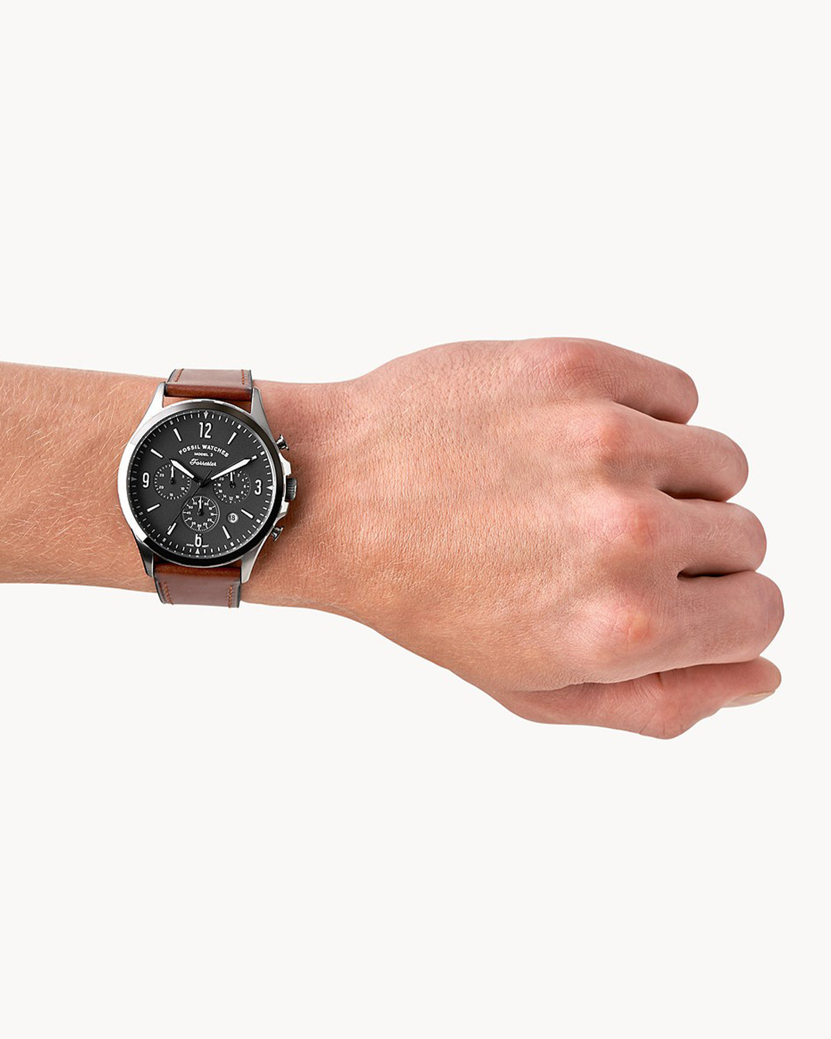 Fossil Forrester FS5815 (46mm, Brown)